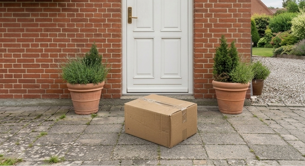 Levering af Alecos produkter ved hoveddøren